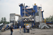 Azerbaijan customer visited whole asphalt plant